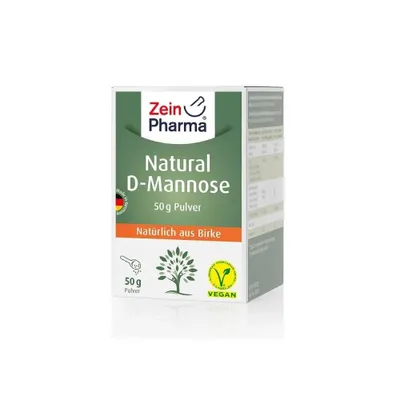 Zdjęcie produktu dla ZeinPharma Naturalna D-Mannoza w proszku, 50 g proszku
