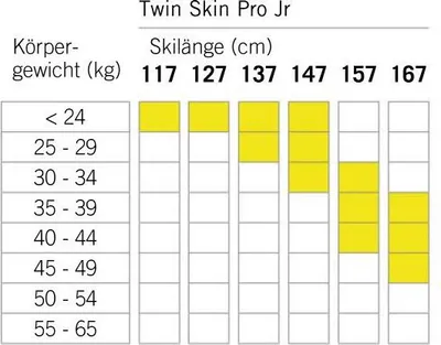Produktbild von Fischer TWIN SKIN PRO JR MOUNTED Kinder Classic Langlaufski Einsteiger 25/26 schwarz 137
