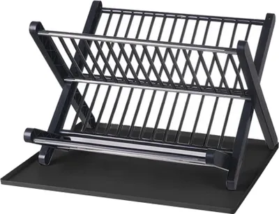 Produktbild von Verk 27177 Klappbarer Abtropfständer schwarz
