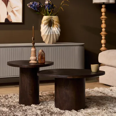 Produktbild von Starfurn – Couchtisch Mirre | Braun | 2er-Set