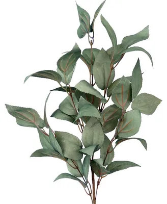 Immagine prodotto di Set DRW composto da 6 foglie artificiali realizzate in schiuma di EVA, plastica e carta verde, altezza 85 cm. Dimensioni: 85 cm
