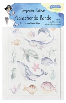 Produktbild von Kindertattoos Kollektion Planschende Bande 1Stück 12er Pack