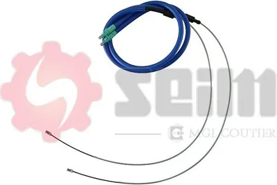 Produktbild von SEIM Handbremsseil Seilzug Feststellbremse für CITROËN C2 Schrägheck (JM) Hinten 804100