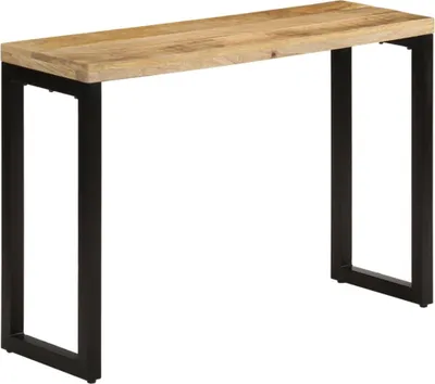Produktbild von Konsolentisch 110x35x76 cm Massives Rohholz Mango