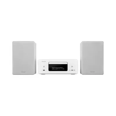 Obrázek produktu pro Denon CEOL N12DAB, Domácí mini audio systém, Bílá, 1 disky, 65 W, 2-way, DAB, DAB+, FM