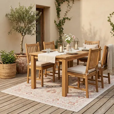 Produktbild von Indoor Outdoor Teppich Lagos Vintage Orient Creme, Größe:280x380 cm