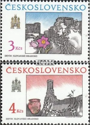 Produktbild von Briefmarken Tschechoslowakei 1989 Mi 3022-3023 (kompl.Ausg.) postfrisch Preßburg