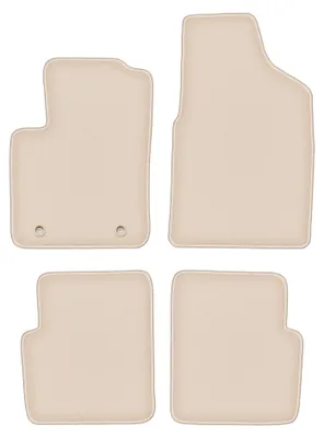 Immagine prodotto di Tappetini in moquette per Ford Ka MK2 FL 2012-2018 (hatchback) – set 4 pezzi, beige, su misura – Wielganizator FORTUNA