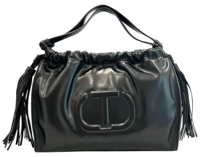 Image de Twinset sac porté épaule pour femme noir