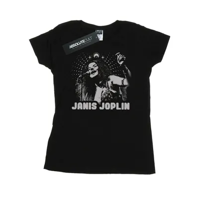 Produktbild von Janis Joplin - T-Shirt für Damen BI37640 (M) (Schwarz)