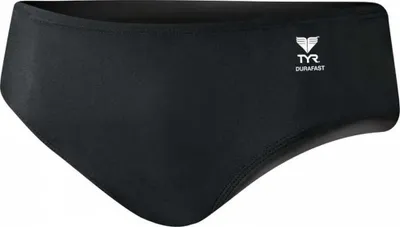 Produktbild von Tyr Durafast Elite Solid Racer Badeslip Schwarz 34 Mann Schwarz 34
