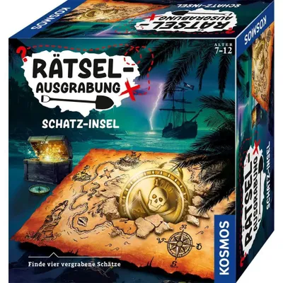 Produktbild von Rätsel-Ausgrabung Schatzinsel