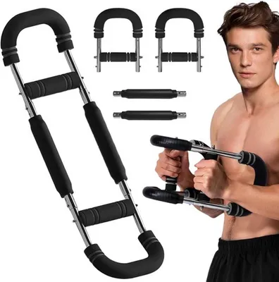 Arm Trainer Expander für effektives Fitness-Training von Unterarmen, Brustmuskeln, Schultern und Rückenmuskeln