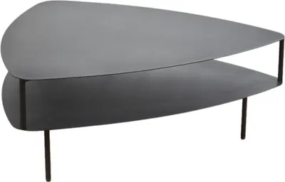 Produktbild von Dreieckiger Couchtisch aus Metall