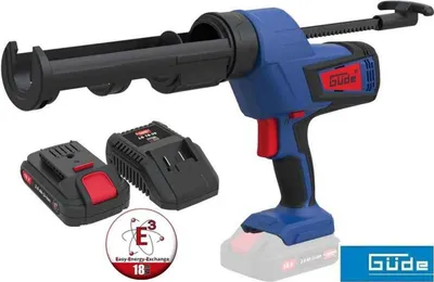 Produktbild von Güde Akku Kartuschenpresse 18V mit Akku / Ladegerät Kartuschenpistole