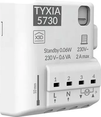 Obrázek produktu pro Rádiový přijímač pro montáž pod omítku pro ovládání rolet TYXIA 5730
