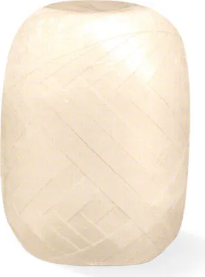 Produktbild von Geschenk oder Ballonband Elfenbein oder Creme 5mm 20 Meter Rolle