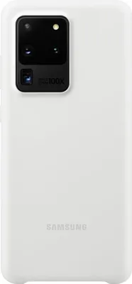 Obrázok produktu pre SAMSUNG EF-PG988TWEGEU SAMSUNG Silicone Cover Handy-Cover für SAMSUNG Galaxy S20 Ultra weiß