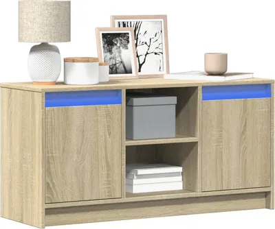 Immagine prodotto di Maison Exclusive - Mobile TV con illuminazione a LED Rovere Sonoma 100x34x50 cm