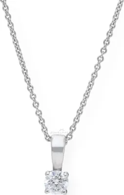 Produktbild von JuwelmaLux Anhänger 333 Weißgold mit Zirkonia JL39-02-0039
