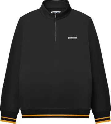Produktbild von Lambretta - Sweatshirt mit kurzem Reißverschluss für Herren LB158 (L) (Schwarz/Gold)