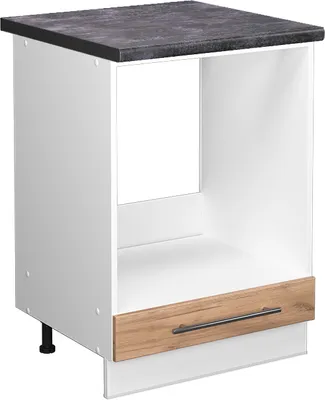 Obrázok produktu pre Skrinka na prestavbu sporáka Vicco Fame-Line Dub Goldkraft 60 cm , AP Antracit, Model 46377