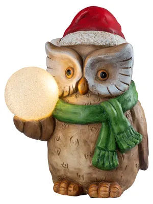 Immagine prodotto di Figura natalizia 41 cm Gufo natalizio XL HGD