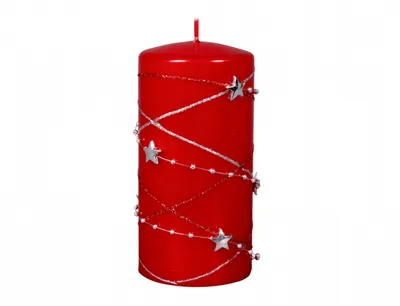 Obrázek produktu pro Nohel Garden Svíčka GIRLANDA VÁLEC vánoční d7x14cm