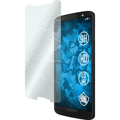 Produktbild von 2er-Pack PhoneNatic Glas-Folie klar  kompatibel mit Lenovo Moto G6 - Panzerglas für Moto G6