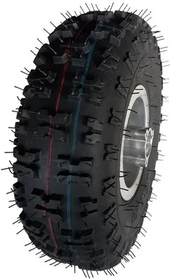 Produktbild von Komplettrad Kinderquadreifen Quadreifen Reifen 4.10-4 Kinderquad Quad ATV silber