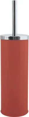Produktbild von MSV Toilettenburstenhalter/Toilettenburste - Metall - Terrakotta - 38 cm