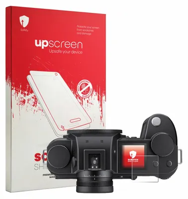 Produktbild von upscreen Schutzfolie für Leica SL3-P (Schulterdisplay) Displayschutz Displayschutzfolie Folie Klar Transparent