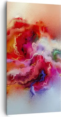 Produktbild von Bild auf Leinwand - Leinwandbild - Abstraktion modern - 65x120cm - Wand Bild - Wanddeko - Leinwanddruck - Bilder - Kunstdruck - Wanddekoration - Leinwand bilder - Wandkunst - PA65x120-4035