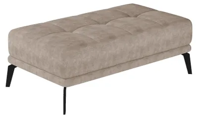 Produktbild von Stilvoller Hocker ZINARA – beiges