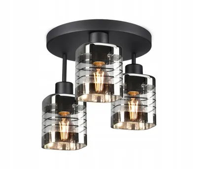 Zdjęcie produktu dla Szklana Lampa Wisząca Sufitowa Żyrandol Plafon Led