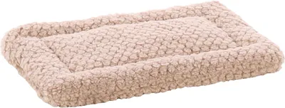 Productafbeelding van Flamingo jacquard kussen, 40,5 x 25,5 cm, taupekleurig, ideaal voor kleine honden