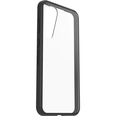 Produktbild von OtterBox React Hülle für Samsung Galaxy S23+ Smartphone - Transparent/Schwarz - Sturzsicher, Anitbakteriell, Abriebfest, Kratzfest