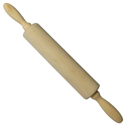 Produktbild von Nudelholz aus Holz für Kekse, Gebäck, antihaftbeschichtet, Backutensilien, Küchenhelfer, Kochwerkzeug