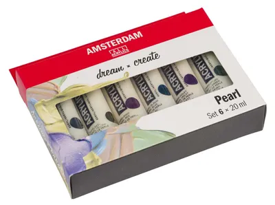 Produktbild von Amsterdam 17820506, Multi, Acrylfarbe, Flüssigkeit, 6 Stück(e)