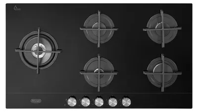 Image de De’Longhi NSL 590D NCM plaque Noir Intégré 90 cm Gaz 5 zone(s)