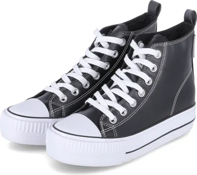 Produktbild von British Knights Kaya Mid PolyurethanSchnürstiefel Schwarz