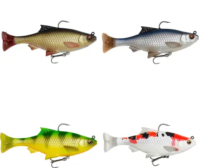 Produktbild von Savage Gear 3D Roach Pulsetail Firetiger 10 cm 17,5 g Gummiköder