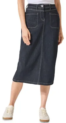 Produktbild von Cecil Midi Jeansrock