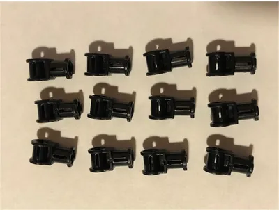 Produktbild von Qihui 49#Black  12 Stück Ersatzteil für Qihui 6805  9801 9802