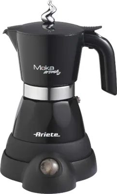 Obrázek produktu pro Ariete 1358 Moka Aroma Elettrica - Elektrický perkolátor - 4 šálky - černý