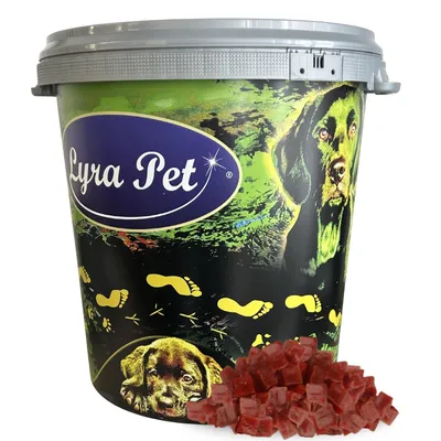 Produktbild von 5 kg Lyra Pet® Entenbrustwürfel in 30 L Tonne