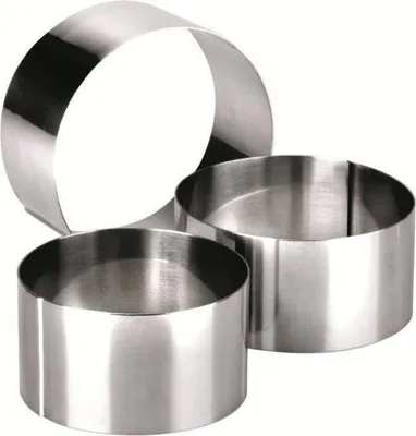 Produktbild von Ibili Rostfrei Ringform 6x4.50 Cm Silber Silber One Size