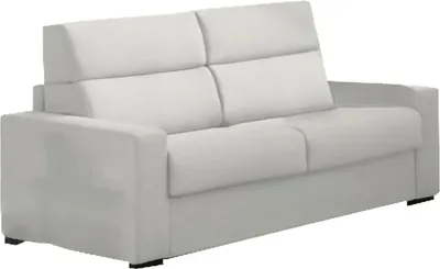 Immagine prodotto di Quindici - Divano Letto 3 Posti, 220x95 cm Grigio Chiaro, Sfoderabile  Italy