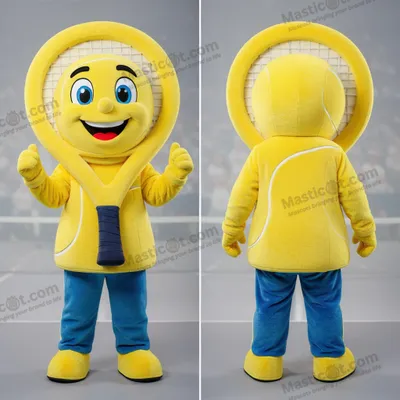 Immagine prodotto di Mascotte MASTICOT vivace da tennis gialla