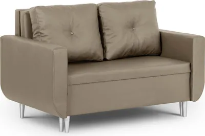 Produktbild von 2-Sitzer-Sofa mit Schlaffunktion ROT - Beige